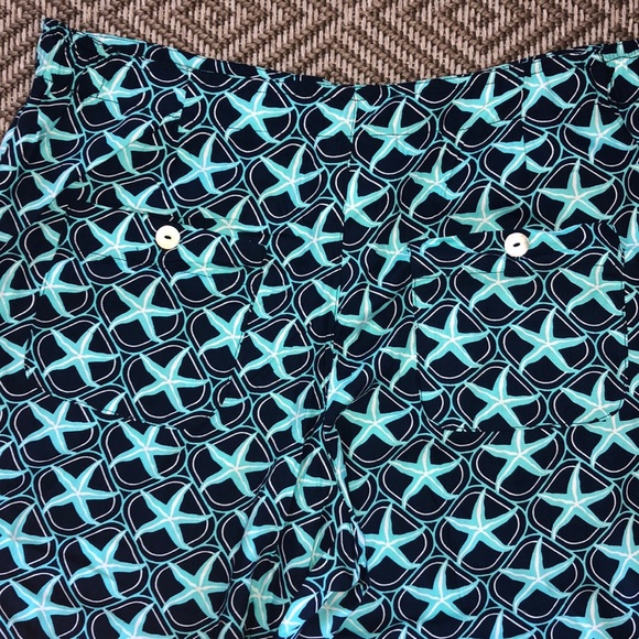 Escapada Capri Pants in Starfish Pattern Size Med - Picture 6 of 8